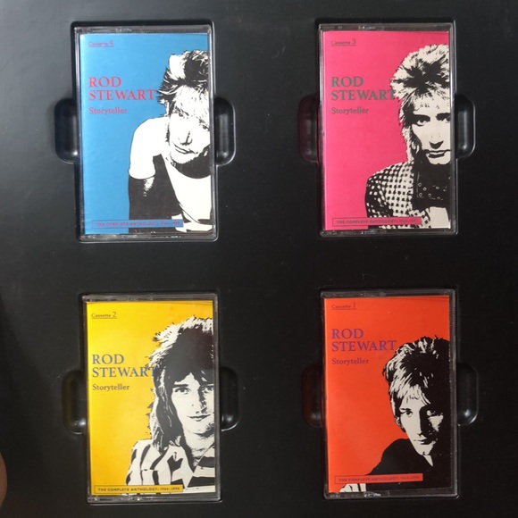 Rod Stewart storyteller The Complete Anthology 4 cassettes - Picture 3 of 16